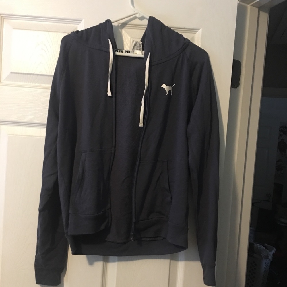 Pink zip up jacket